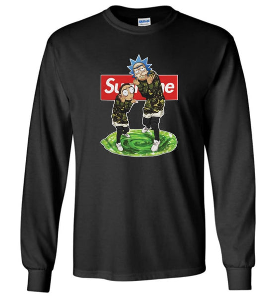 Rick and morty supreme Sweatshirt rick morty schwifty Sweater