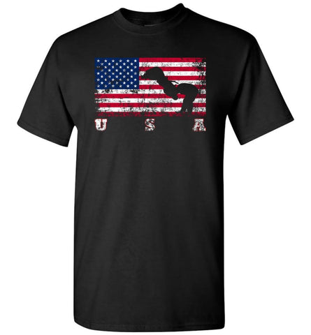 American Flag Judo - Short Sleeve T-Shirt - Black / S