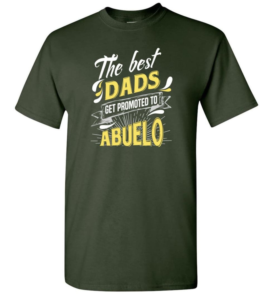 Best Dads Get Promoted To Abuelo Christmas Gift for Grandpa T