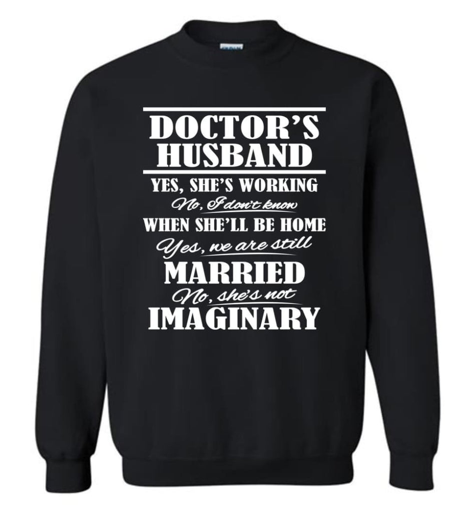 Gift For Doctor's Husband Funny Married Couple Doctor T-shirt Long Sleeve -  AMZPrimeShirt