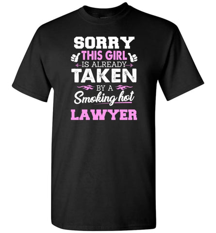 Lawyer Shirt Cool Gift for Girlfriend Wife or Lover - Short Sleeve T-Shirt - Black / S