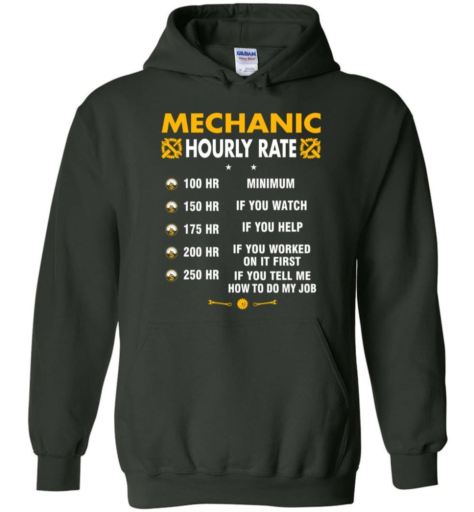 Funny shop mechanic sweatshirts