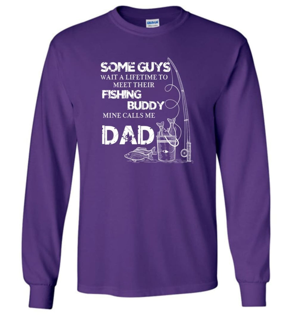 Awesome My Fishing Buddy Calls Me Papa Tshirt Grandpa Gift