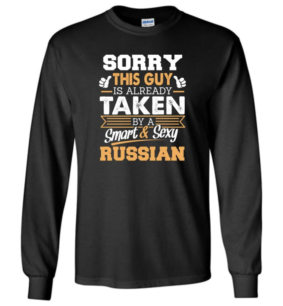 Russian Shirt Cool Gift for Boyfriend Husband or Lover - Long Sleeve  T-Shirt - TeeStore.Pro