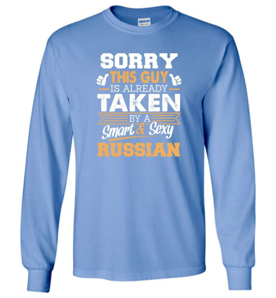 Russian Shirt Cool Gift for Boyfriend Husband or Lover - Long Sleeve  T-Shirt - TeeStore.Pro